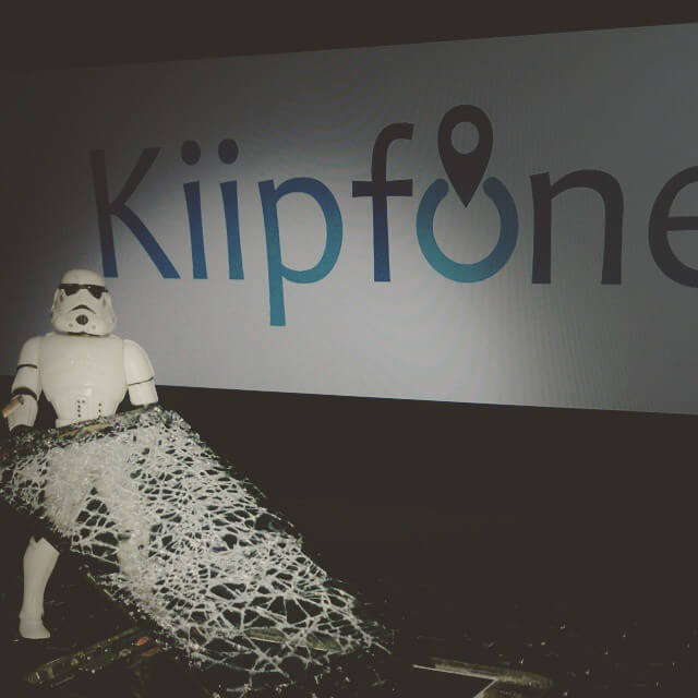 Tech of cellphone Kiipfone starwars